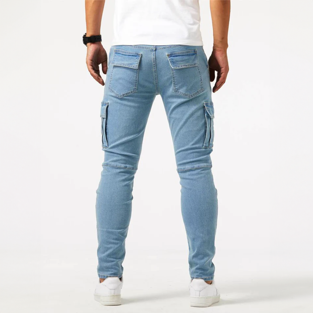 Carlo | Urban Denim Cargo Jeans