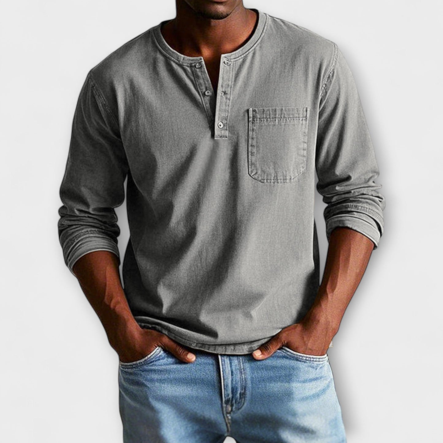 Fritz | Vintage Langarmhemd