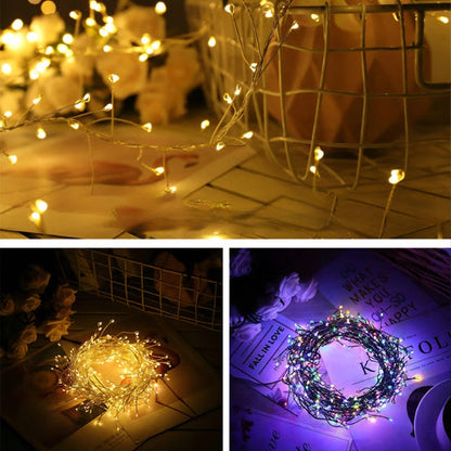 TwinkleWire – Feuerwerkslichterkette Aus Kupferdraht Mit Fernbedienung