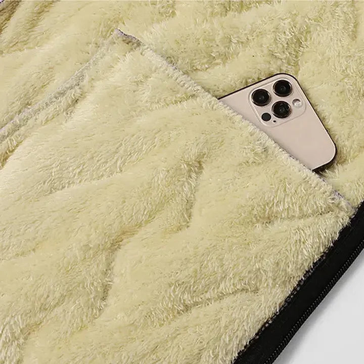 Alex | Gesteppte, ärmellose Woll Weste