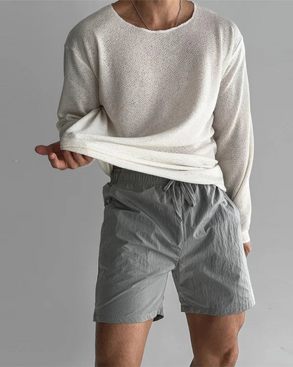 Alaric – Lässiges Strick-T-Hemd