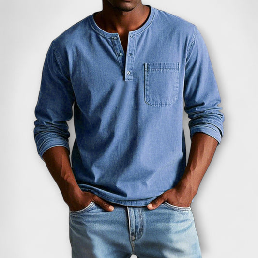 Fritz | Vintage Langarmhemd