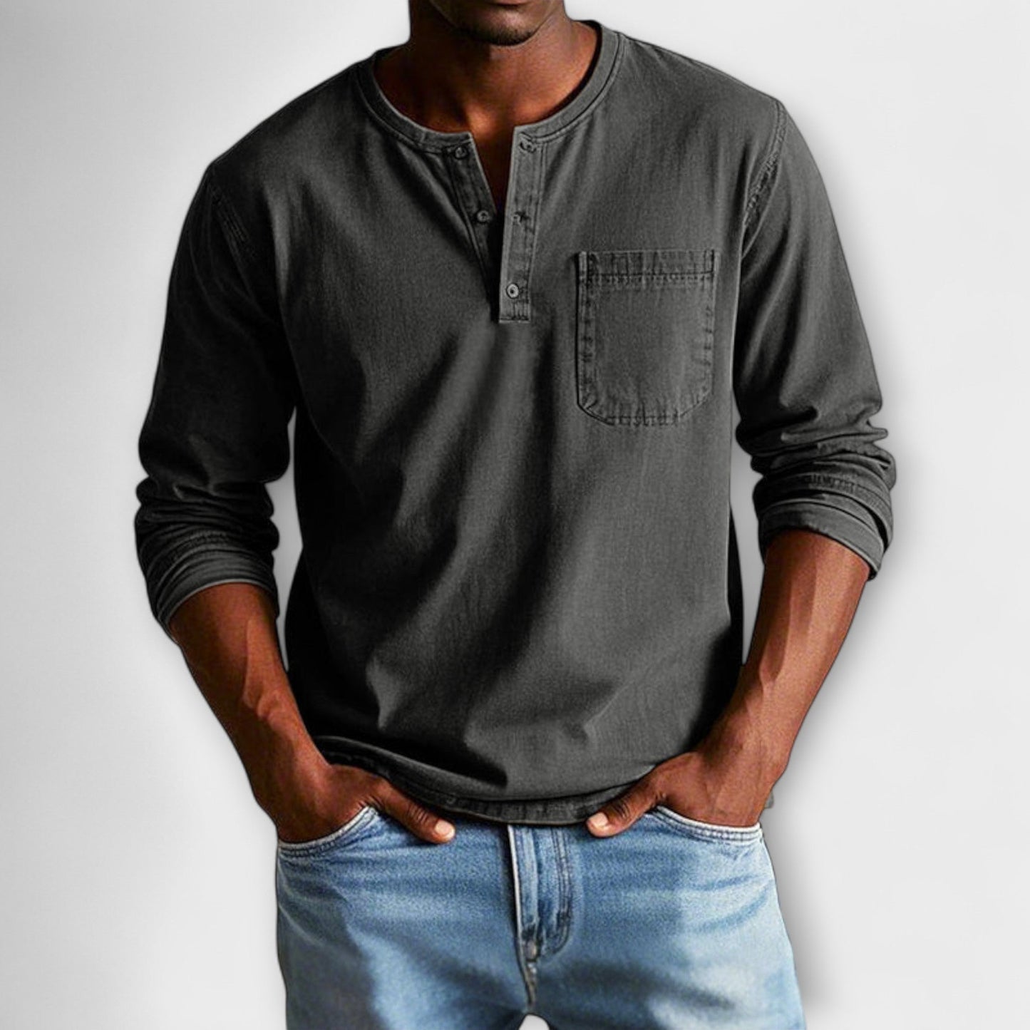 Fritz | Vintage Langarmhemd