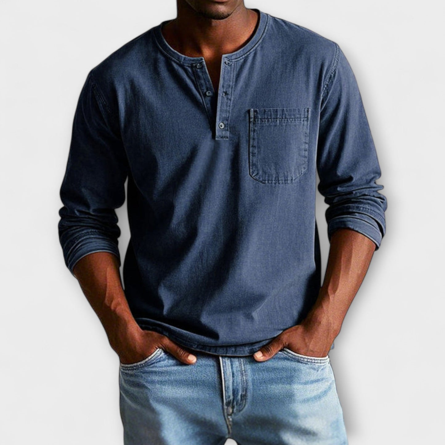 Fritz | Vintage Langarmhemd