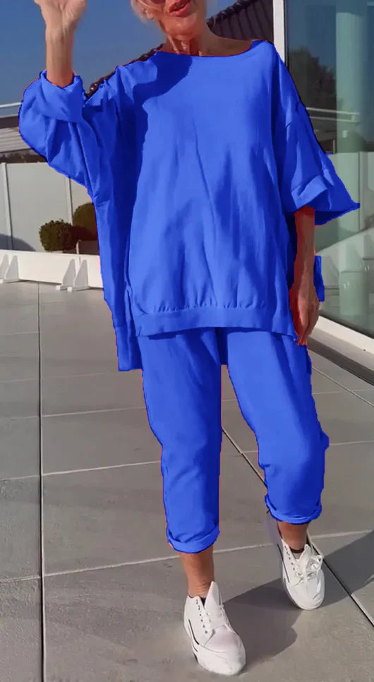 Nora | Lässiges Lounge Zweiteiler Satz