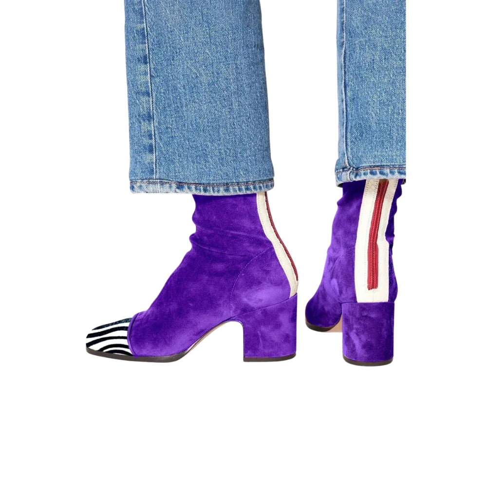 Alyson | Elegante Stiefeletten Aus Wildleder