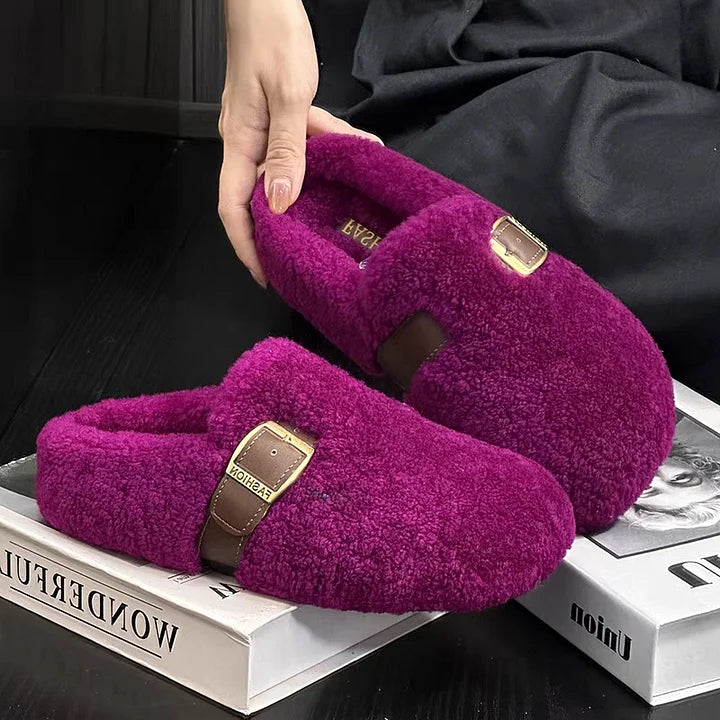 Zola | Warme Lammwoll Schuhe Im Märchenstil