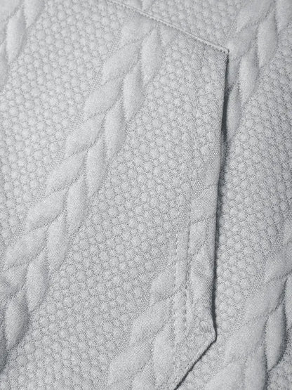 Nino | Langärmeliger Strickpullover Mit Kapuze