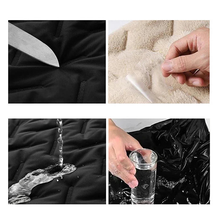 Alex | Gesteppte, ärmellose Woll Weste