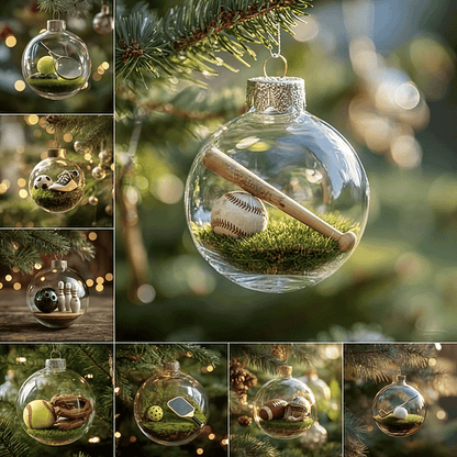 MerrySports | Sportliche Weihnachtskugel Aus Glas