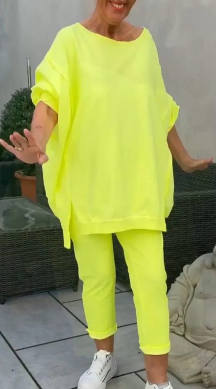 Nora | Lässiges Lounge Zweiteiler Satz