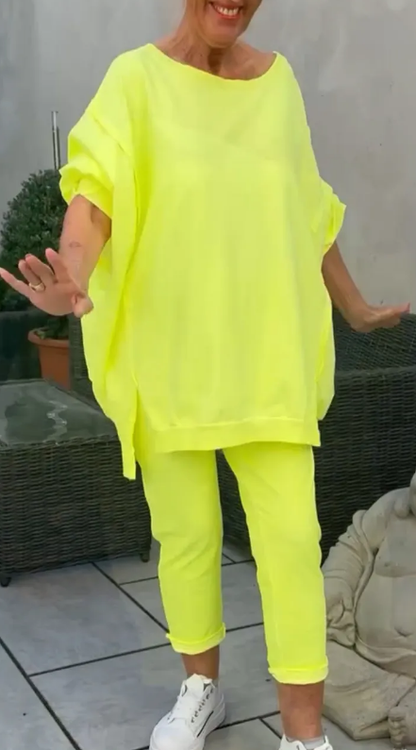 Nora | Lässiges Lounge Zweiteiler Satz